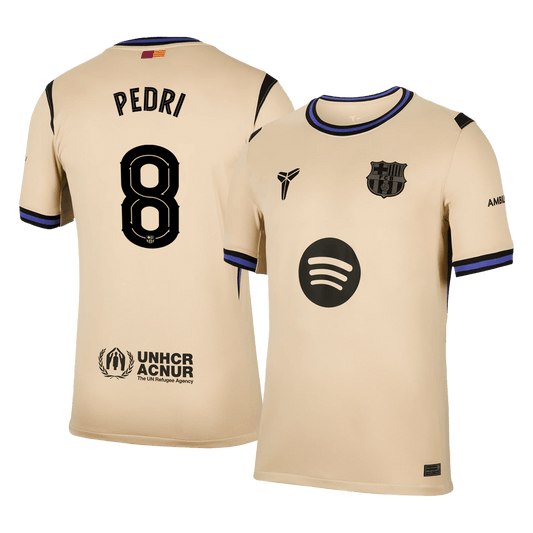 Barcelona 2025/26 UCL Vieras Pelipaita Miesten PEDRI #8