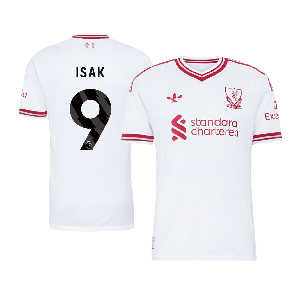 Liverpool Vieraspelipaita 2026/27 – ISAK #9 (Pelaajaversio)