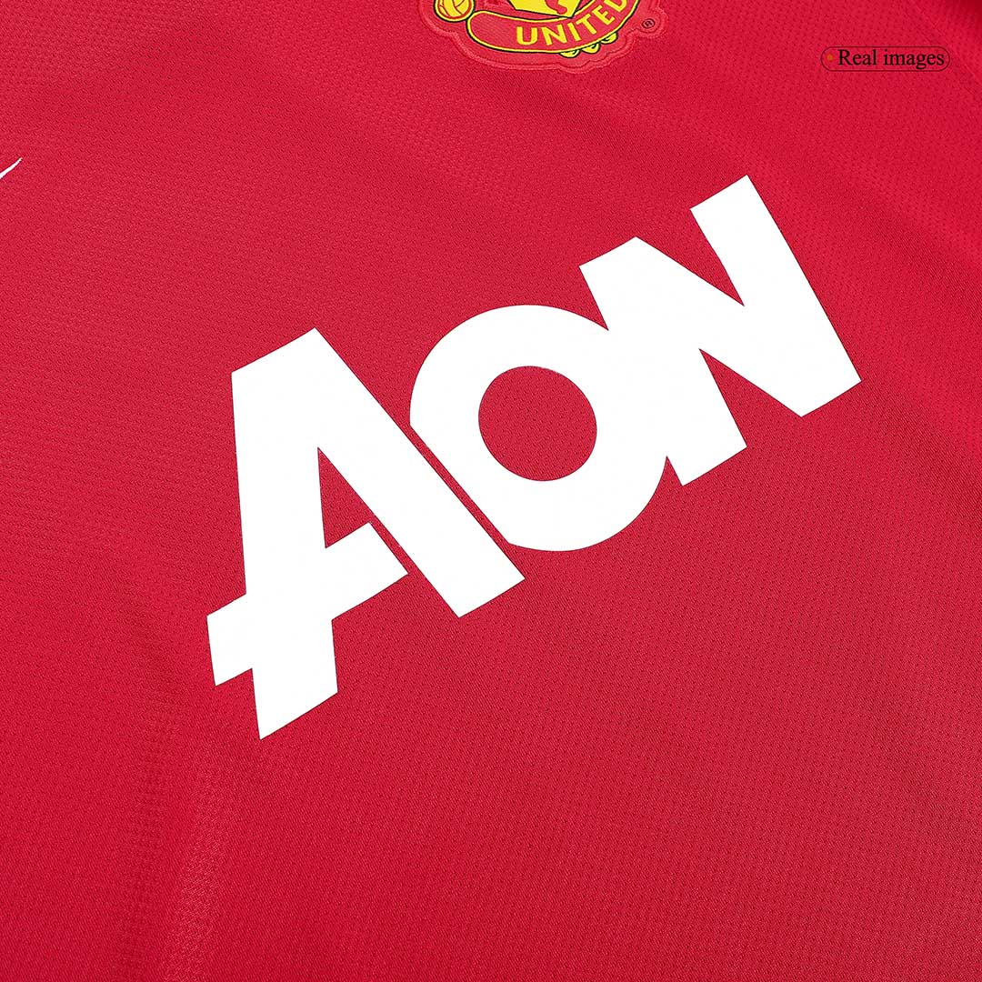 Manchester United 2011/12 Koti Retro-pelipaita Miesten