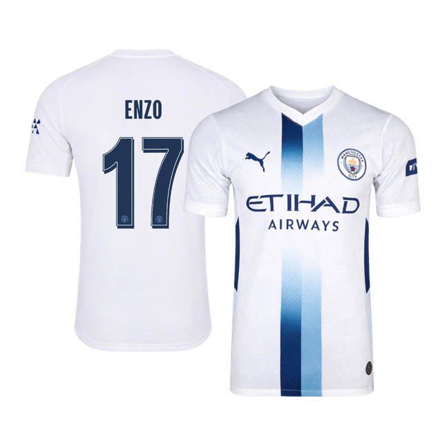 Manchester City kolmas pelipaita 2026/27 UCL – Enzo #17 (pelaajaversio)