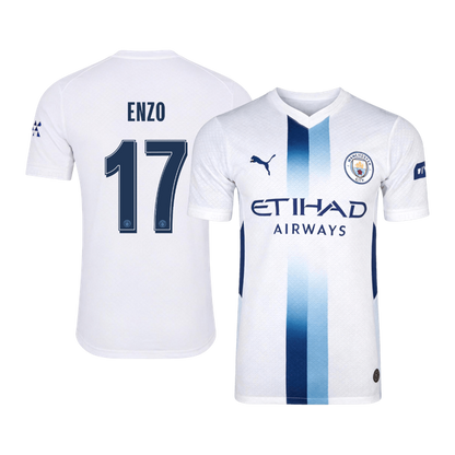 Manchester City kolmas pelipaita 2026/27 UCL – Enzo #17 (pelaajaversio)
