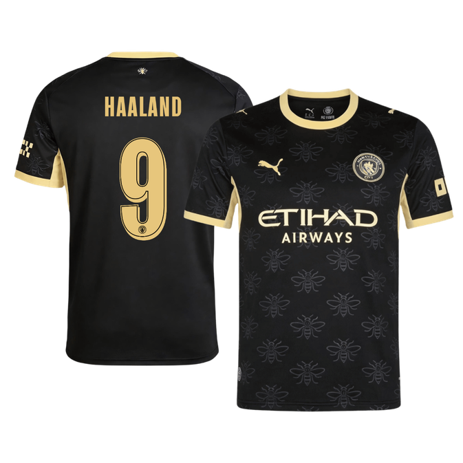 Manchester City vieraspelipaita 2026/27 UCL – Haaland #9