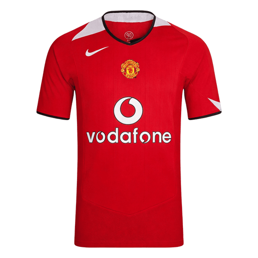 Manchester United 2004/06 Koti Retro-pelipaita Miesten