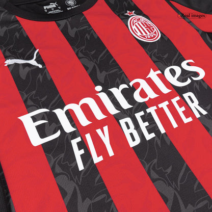 AC Milan 2025/26 Koti Täydellinen peliasu Miesten [PREMIUM]