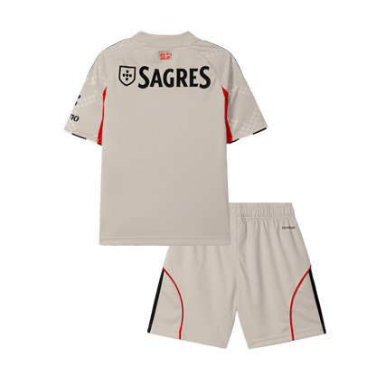 Benfica 2025/26 Vieras Pelipaitasetti Lasten