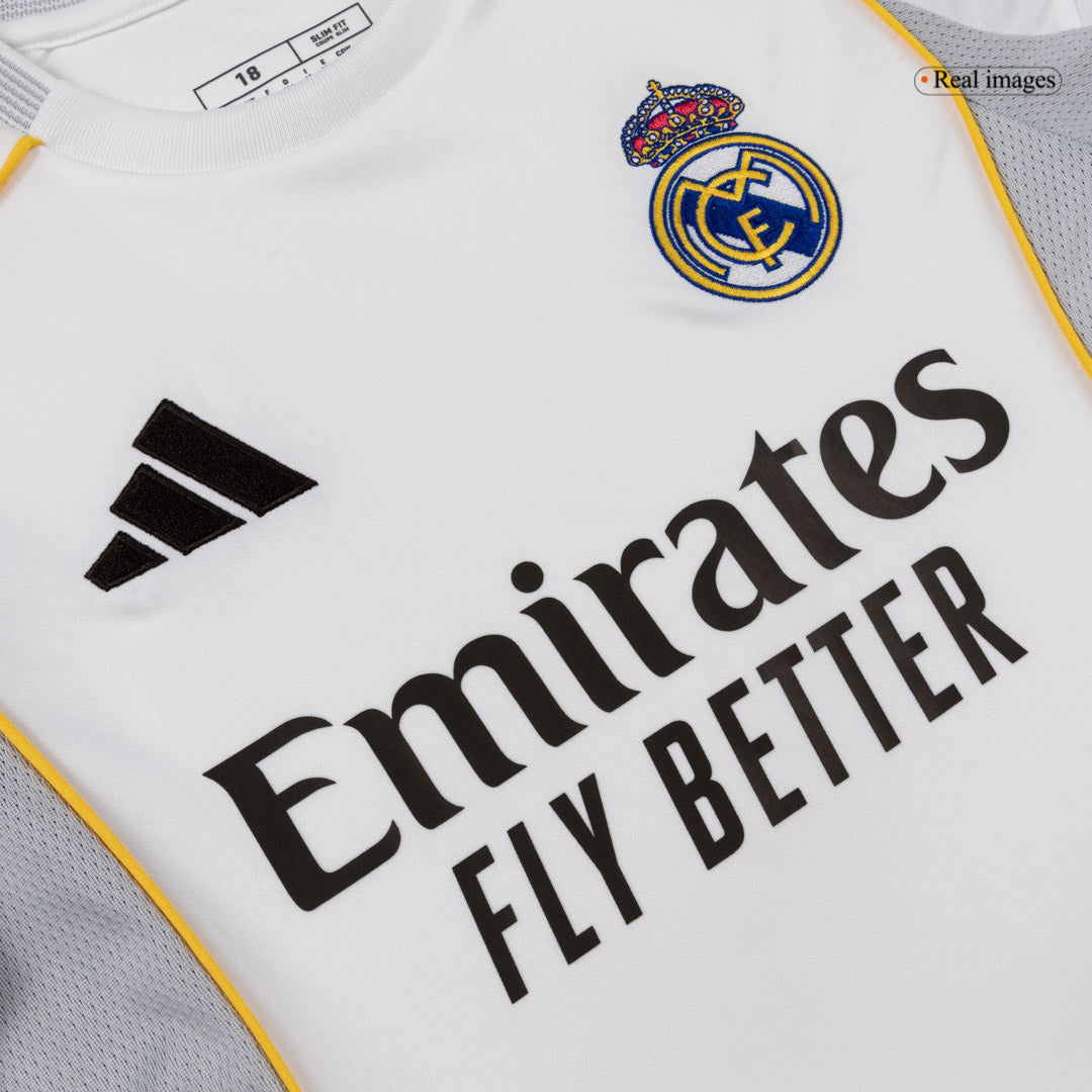 Real Madrid 2025/26 Koti Pelipaitasetti Lasten [PREMIUM]