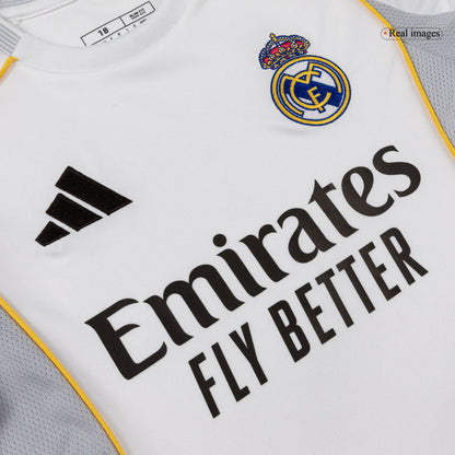 Real Madrid 2025/26 Koti Pelipaitasetti Lasten [PREMIUM]