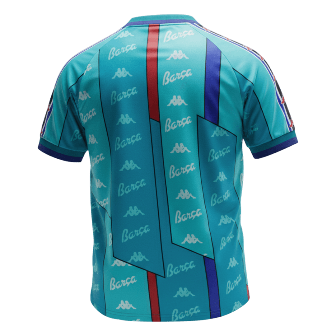 Barcelona 1996/97 Vieras Retro-pelipaita Miesten