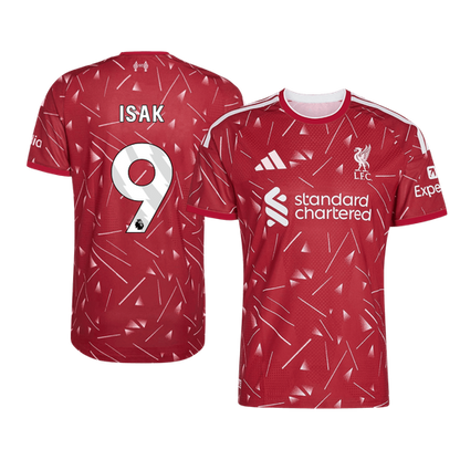 Liverpool Kotipelipaita 2026/27 – ISAK #9 (Pelaajaversio)