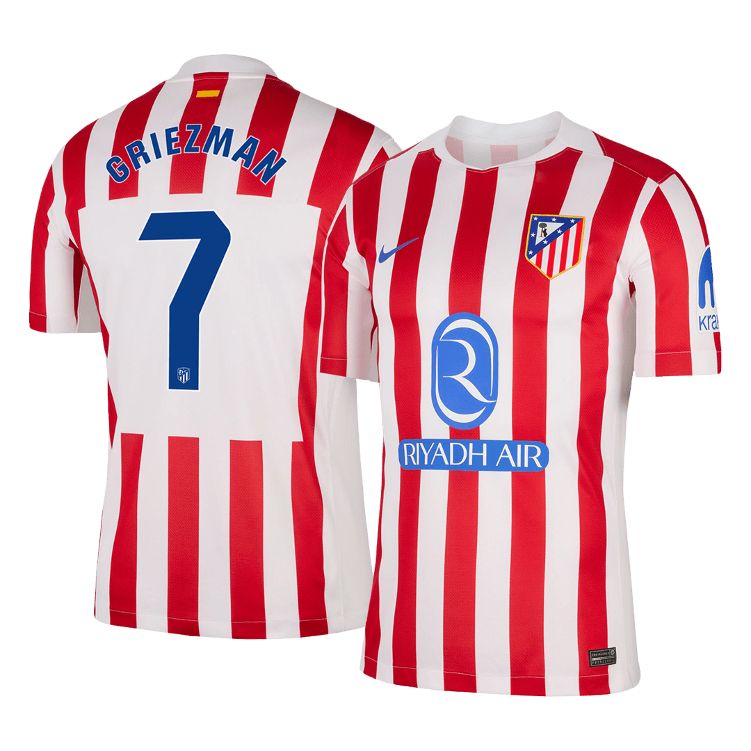 Atletico Madrid 2025/26 Koti Pelipaita Miesten GRIEZMANN #7