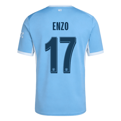 Manchester City kotipelipaita 2026/27 UCL – Enzo #17 – lisänäkymä 12