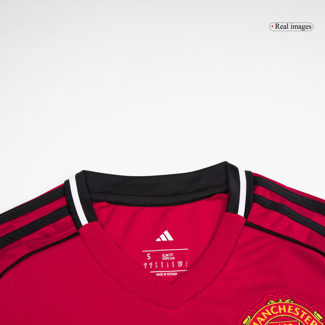 Manchester United 2025/26 Koti Pelipaita Miesten MOUNT #7 [PREMIUM]