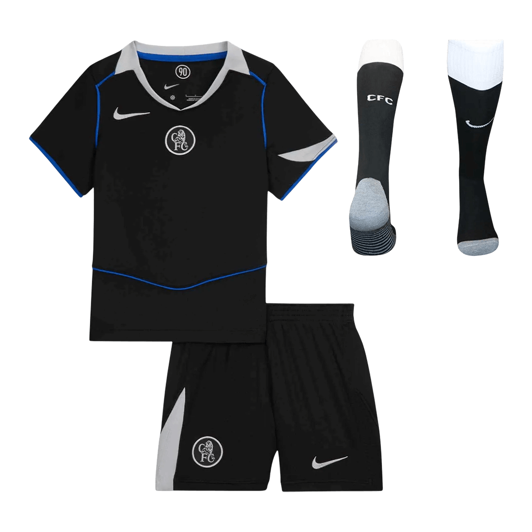 Chelsea 2025/26 Kolmas Lasten täydellinen peliasu