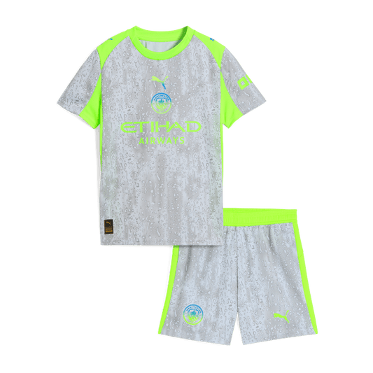 Manchester City 2025/26 Kolmas Pelipaitasetti Lasten