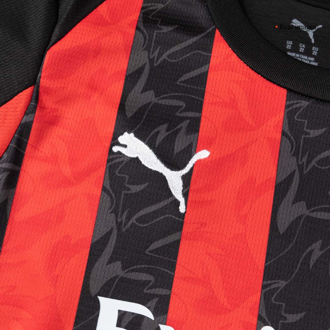 AC Milan 2025/26 Koti Lasten täydellinen peliasu