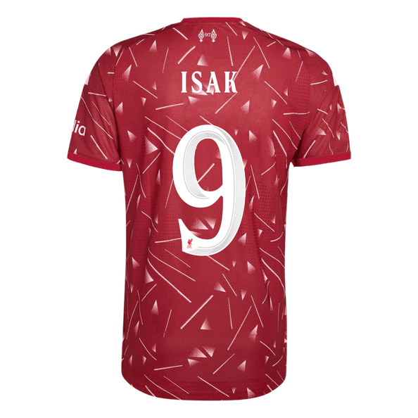 Liverpool Kotipelipaita 2026/27 UCL – ISAK #9 (Pelaajaversio)