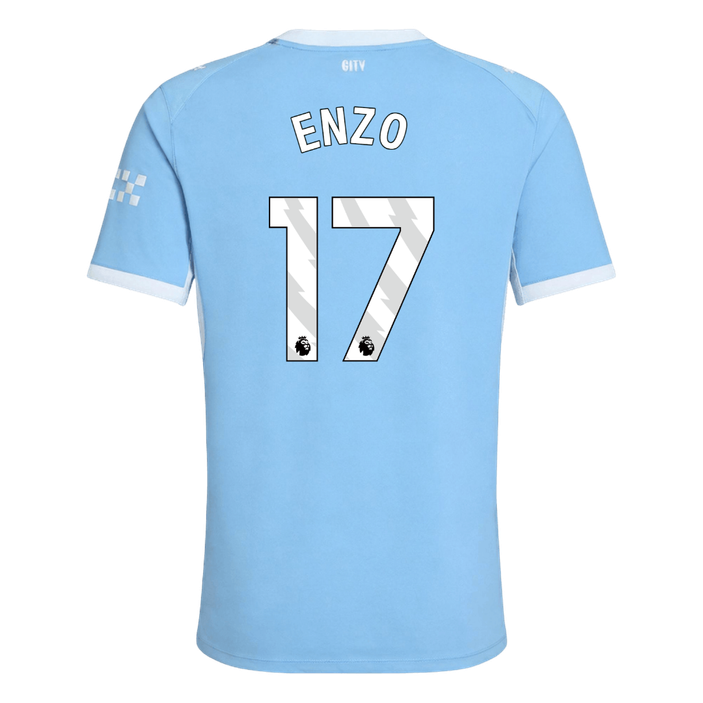 Manchester City kotipelipaita 2026/27 – Enzo #17 (pelaajaversio) – lisänäkymä 3
