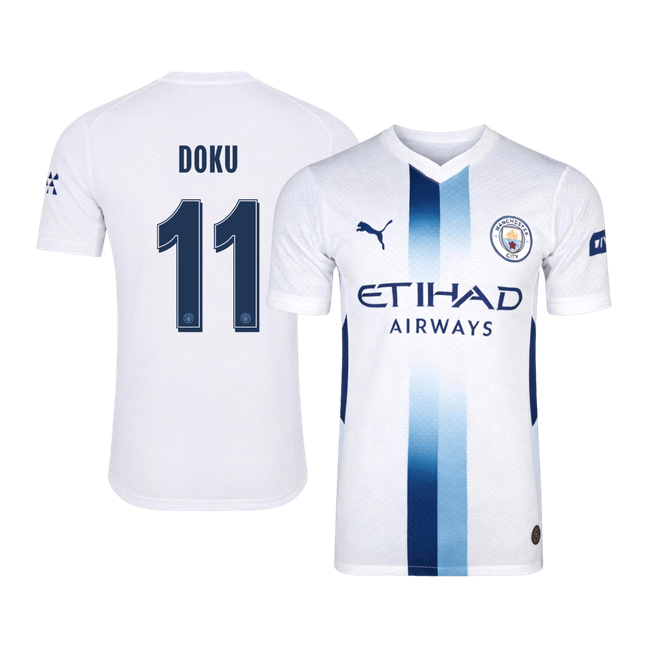 Manchester City kolmas pelipaita 2026/27 UCL – Doku #11 (pelaajaversio)