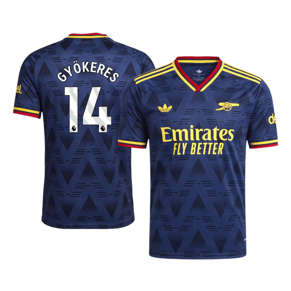Arsenal vieraspelipaita 2026/27 – Gyökeres #14 (pelaajaversio)