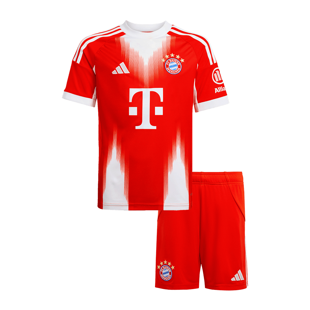 Bayern Munich 2025/26 Koti Pelipaitasetti Lasten