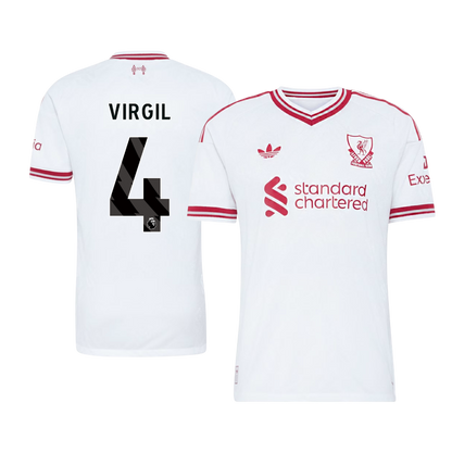 Liverpool vieraspelipaita 2026/27 – Virgil #4 (pelaajaversio)