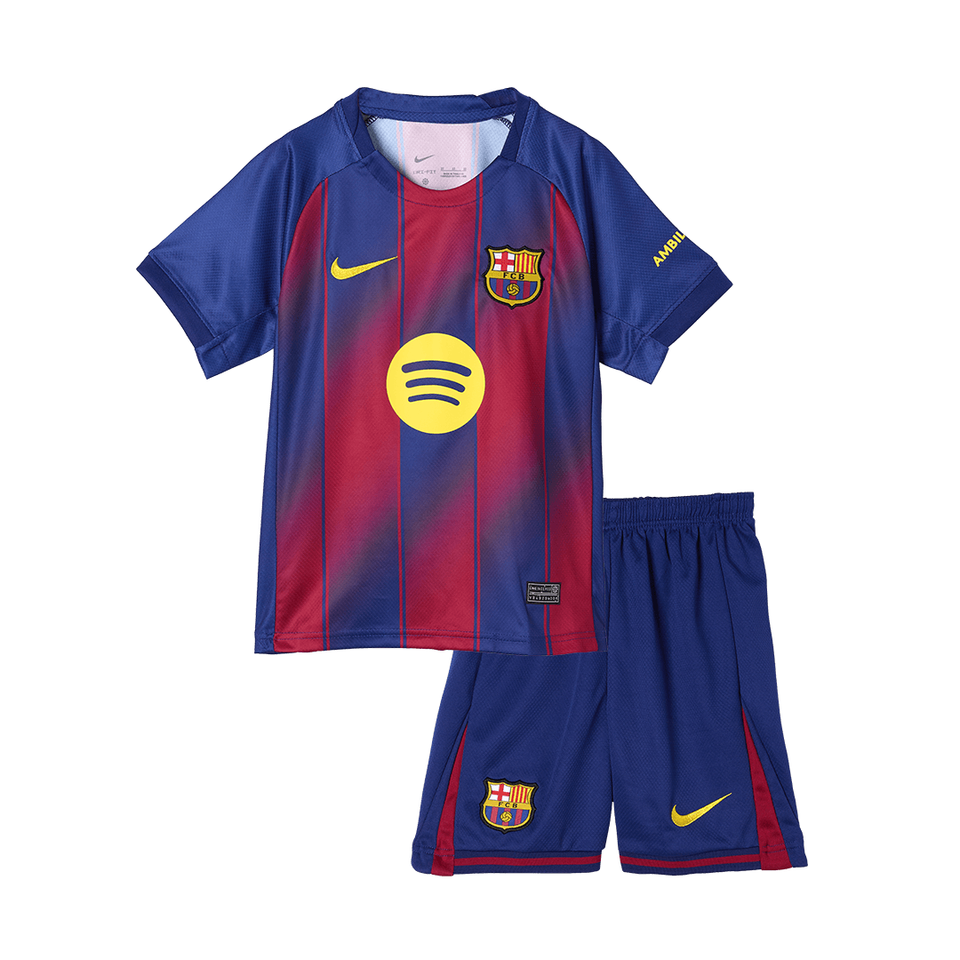 Barcelona 2025/26 Koti Pelipaitasetti Lasten
