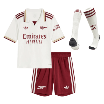 Arsenal 2025/26 Kolmas Lasten täydellinen peliasu