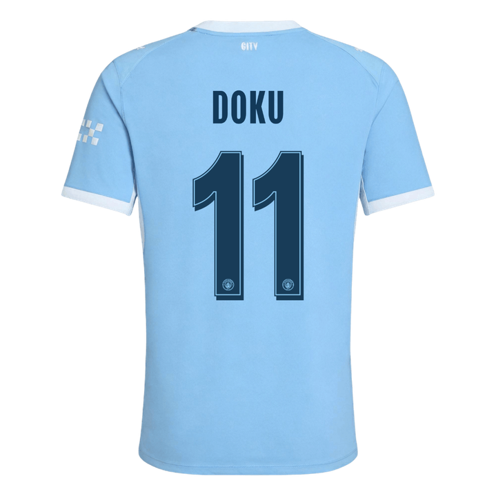 Manchester City kotipelipaita 2026/27 UCL – Doku #11 (pelaajaversio) – lisänäkymä 3