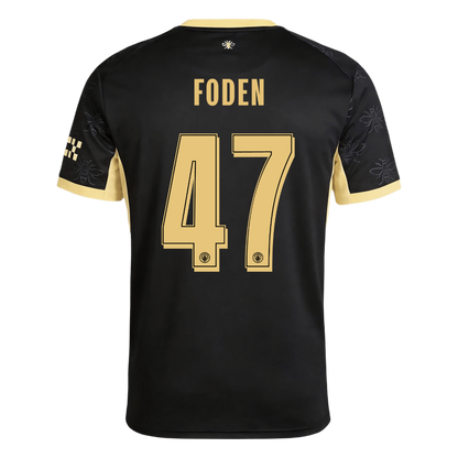 Manchester City vieraspelipaita 2026/27 UCL – Foden #47 – lisänäkymä 3