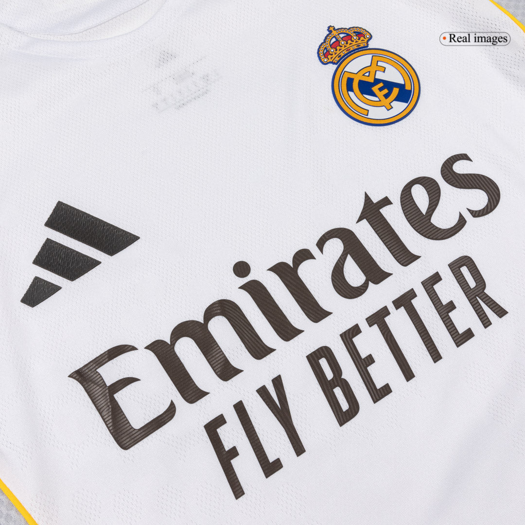 Real Madrid 2025/26 Koti Pelipaita (Player Version) Miesten F.MENDY #23 [PREMIUM]