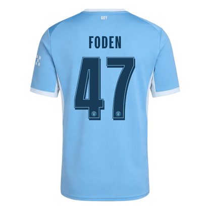 Manchester City kotipelipaita 2026/27 UCL – Foden #47 – lisänäkymä 12
