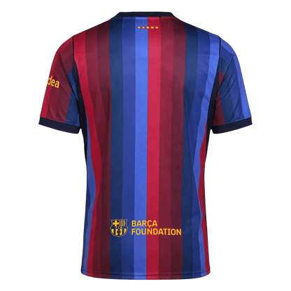 Barcelona kotijalkapallosetti 2026/27 – takaa