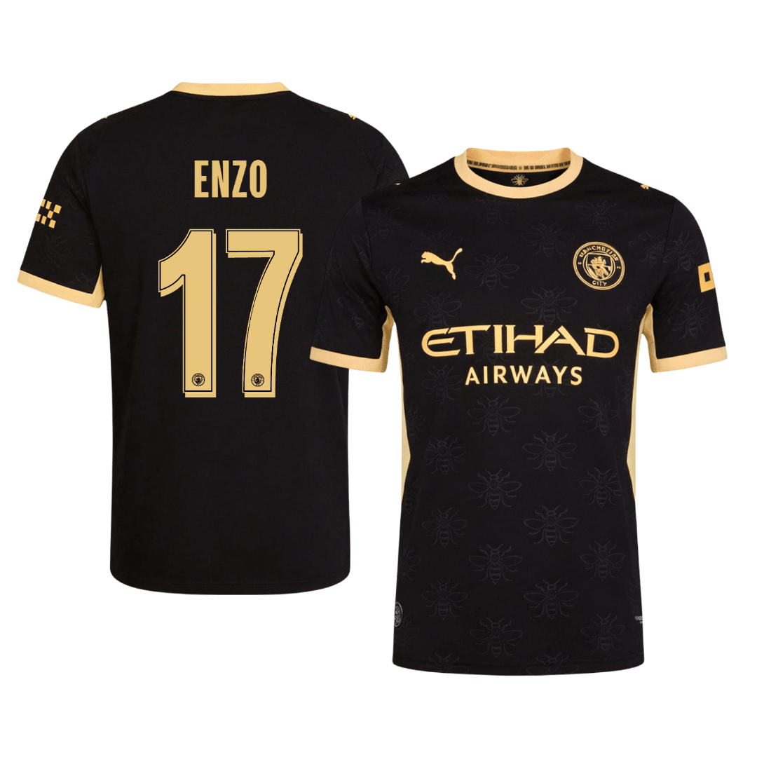 Manchester City vieraspelipaita 2026/27 UCL – Enzo #17 (pelaajaversio)