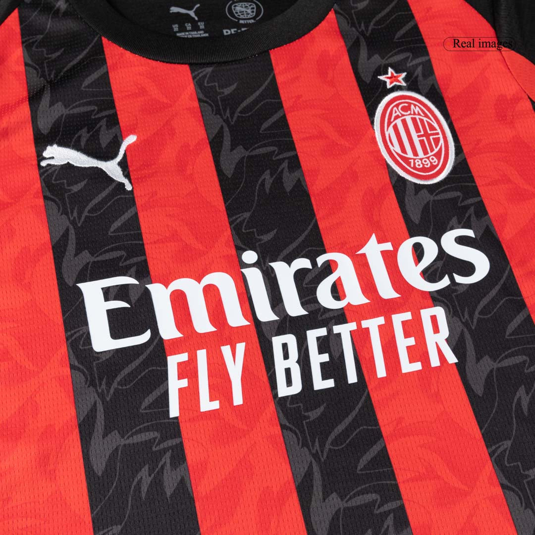 AC Milan 2025/26 Koti Lasten täydellinen peliasu