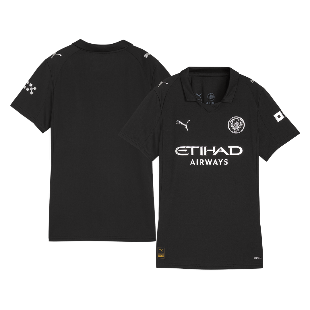Manchester City 2025/26 Vieras Pelipaita Naisten