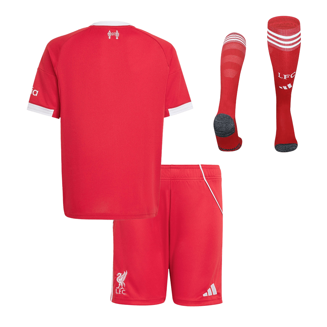 Liverpool 2025/26 Koti Lasten täydellinen peliasu