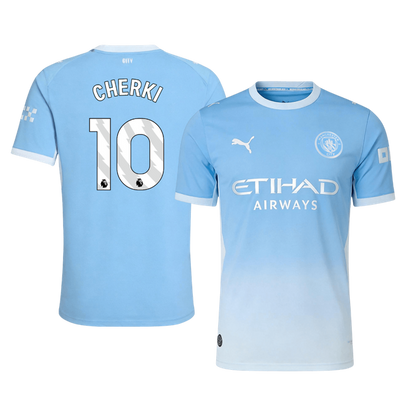 Manchester City kotipelipaita 2026/27 – Cherki #10 (pelaajaversio)