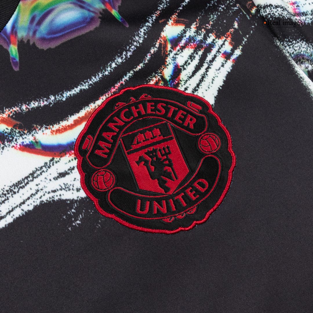 Manchester United pitkähihainen ottelua edeltävä pelipaita 2025/26 – lisänäkymä 5