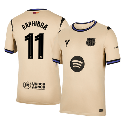 Barcelona 2025/26 UCL Vieras Pelipaita Miesten RAPHINHA #11