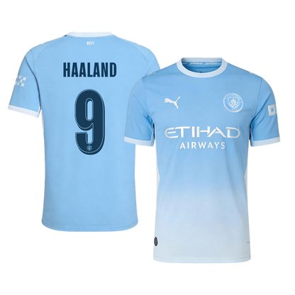 Manchester City kotipelipaita 2026/27 UCL – Haaland #9 (pelaajaversio)
