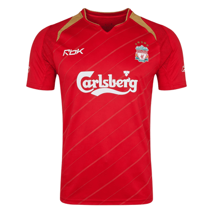 Liverpool retro kotipelipaita 2005/06