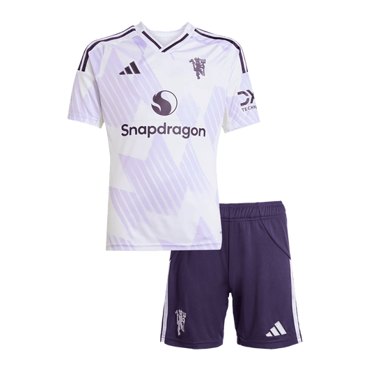 Manchester United 2025/26 Vieras Pelipaitasetti Lasten