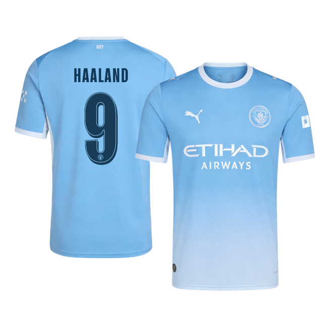 Manchester City kotipelipaita 2026/27 UCL – Haaland #9