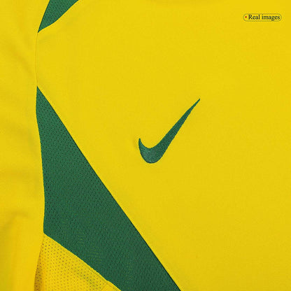 Brazil 2002/03 Koti Retro-pelipaita Miesten RONALDO #9