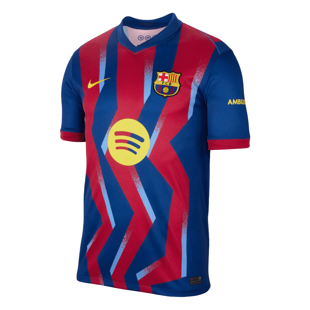 Barcelona 2025/26 Neljäs Pelipaita Miesten LAMINE YAMAL #10