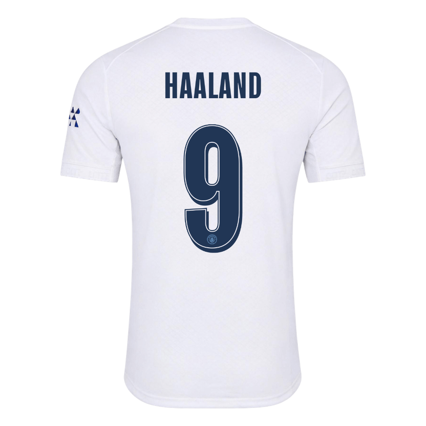 Manchester City kolmas pelipaita 2026/27 UCL – Haaland #9 (pelaajaversio) – lisänäkymä 3