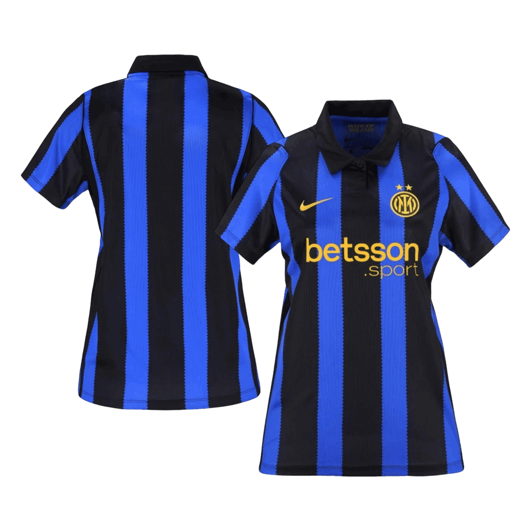 Inter Milan naisten kotipelipaita 2026/27 – etu- ja takapuoli