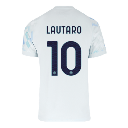 Inter Milan 2025/26 Vieras Pelipaita Miesten LAUTARO #10