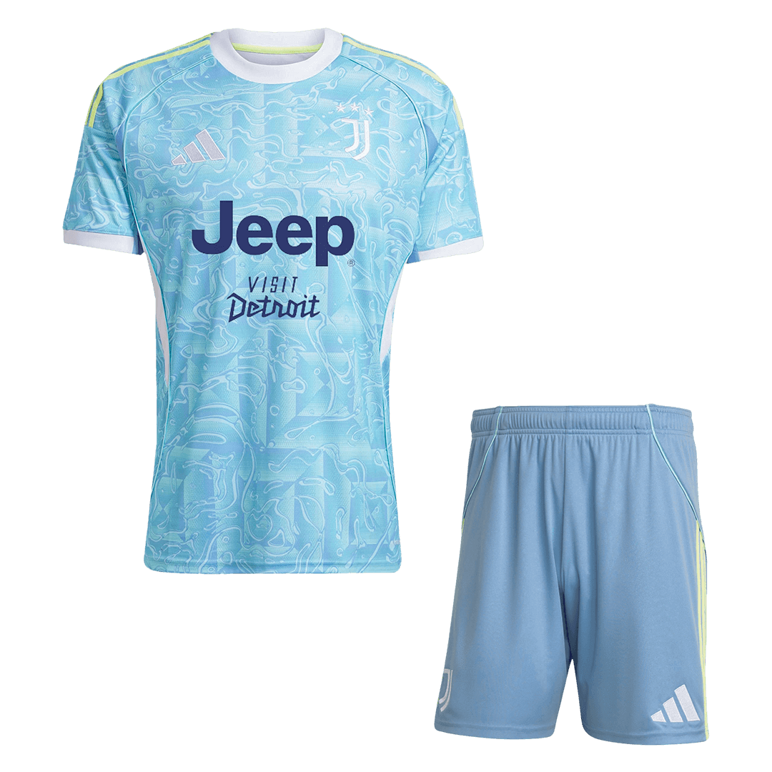 Juventus 2025/26 Vieras Pelipaitasetti Miesten