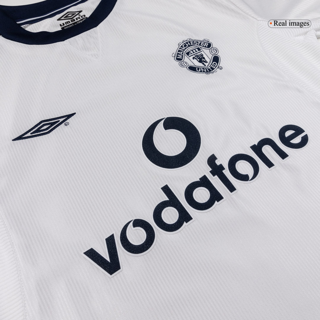 Manchester United retro vieraspelipaita 2000/01 – Beckham #7 – lisänäkymä 7